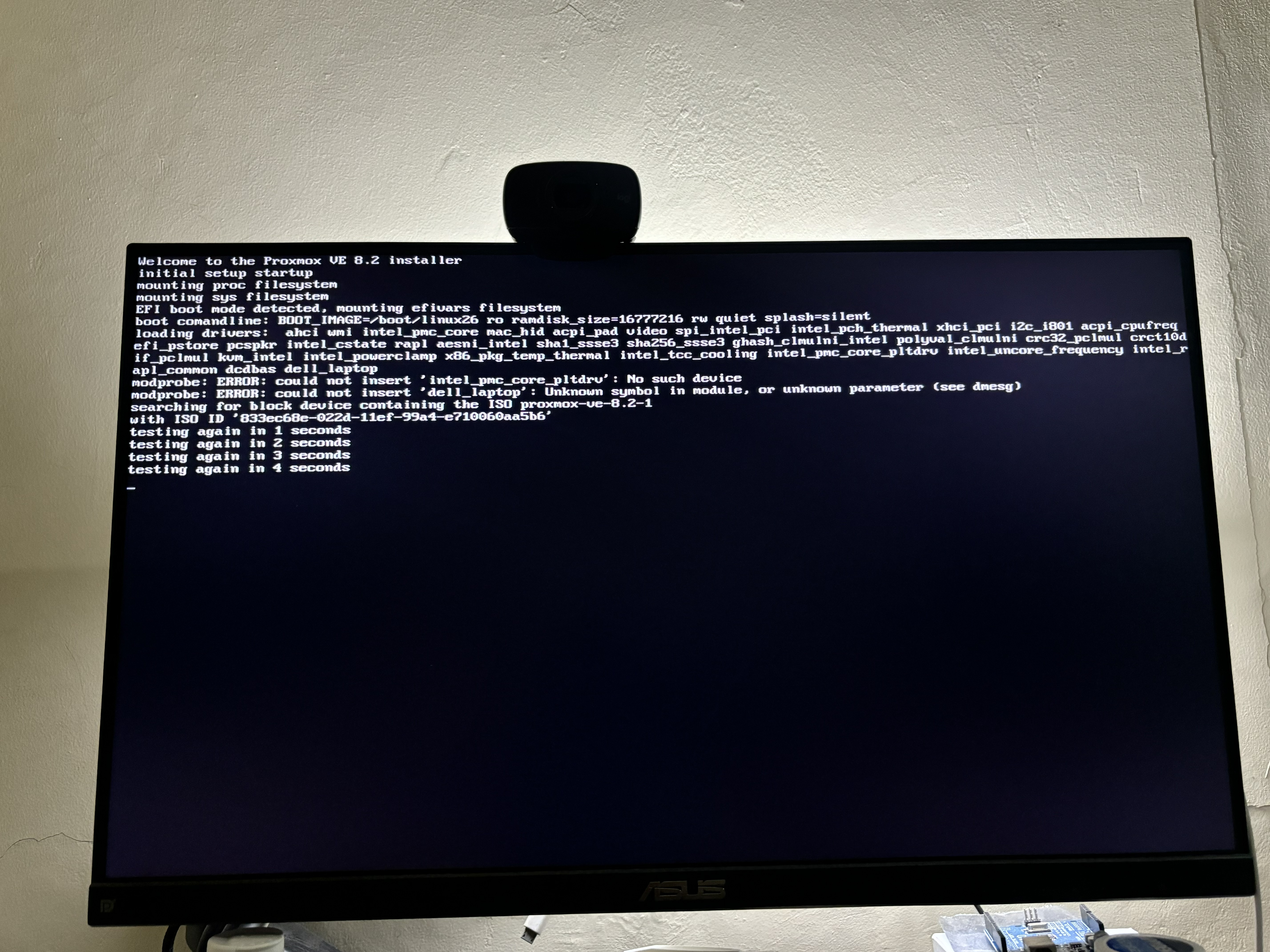 proxmox install